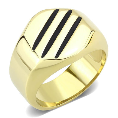 Gold Hexagon Womens Ring Stainless Steel Anillo Color Oro Para Mujer Acero Inoxidable - Jewelry Store by Erik Rayo