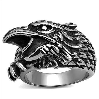 Mens Large Eagle Ring Silver Anillo Para Hombre y Ninos Kids Stainless Steel Ring - Jewelry Store by Erik Rayo