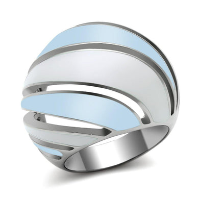 Silver Womens Ring Anillo Para Mujer y Ninos Unisex Kids Stainless Steel Ring Scicli - Jewelry Store by Erik Rayo