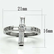 Load image into Gallery viewer, Stainless Steel Cross Zircon Faith Rings Anillo Para Mujer - Jewelry Store by Erik Rayo
