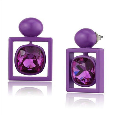 Womens Earrings No Plating Stainless Steel with Top Grade Crystal - Jewelry Store by Erik Rayo