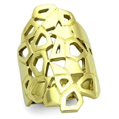 Womens Gold Ring Stainless Steel Anillo Color Oro Para Mujer Ninas Acero Inoxidable Atara - Jewelry Store by Erik Rayo