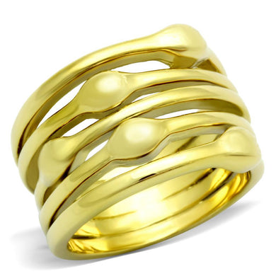 Womens Gold Ring Stainless Steel Anillo Color Oro Para Mujer Ninas Acero Inoxidable Mercy - Jewelry Store by Erik Rayo