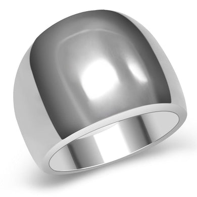 Womens Rings High polished (no plating) 316L Stainless Steel Ring with No Stone TK034 - Jewelry Store by Erik Rayo