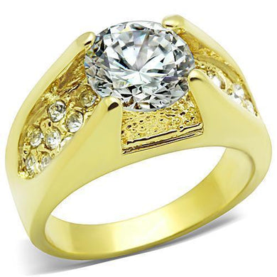 Anillo de Compromiso Boda y Matrimonio con Diamante Zirconia Para Mujeres Color Oro Bela - Jewelry Store by Erik Rayo