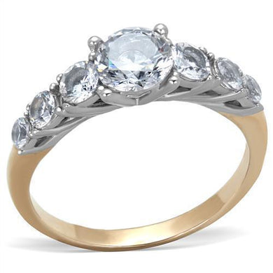 Anillo de Compromiso Boda y Matrimonio con Diamante Zirconia Para Mujeres Color Oro TK1794 - Jewelry Store by Erik Rayo