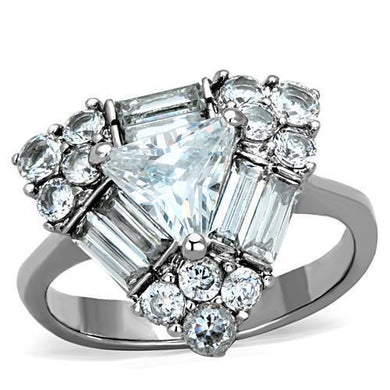 Anillo de Compromiso Boda y Matrimonio con Diamante Zirconia Para Mujeres Color Plata Bursa - Jewelry Store by Erik Rayo
