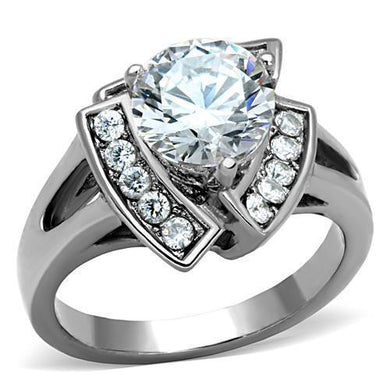 Anillo de Compromiso Boda y Matrimonio con Diamante Zirconia Para Mujeres Color Plata Busan - Jewelry Store by Erik Rayo