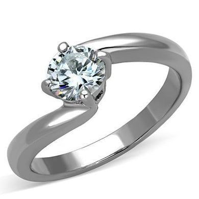 Anillo de Compromiso Boda y Matrimonio con Diamante Zirconia Para Mujeres Color Plata Dallas - Jewelry Store by Erik Rayo